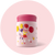 Kids Food Jar - Cheerleader Cats