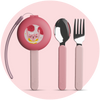Kids Travel Utensils - Cheerleader Cats