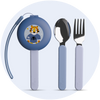 Kids Travel Utensils - Hockey Tigers