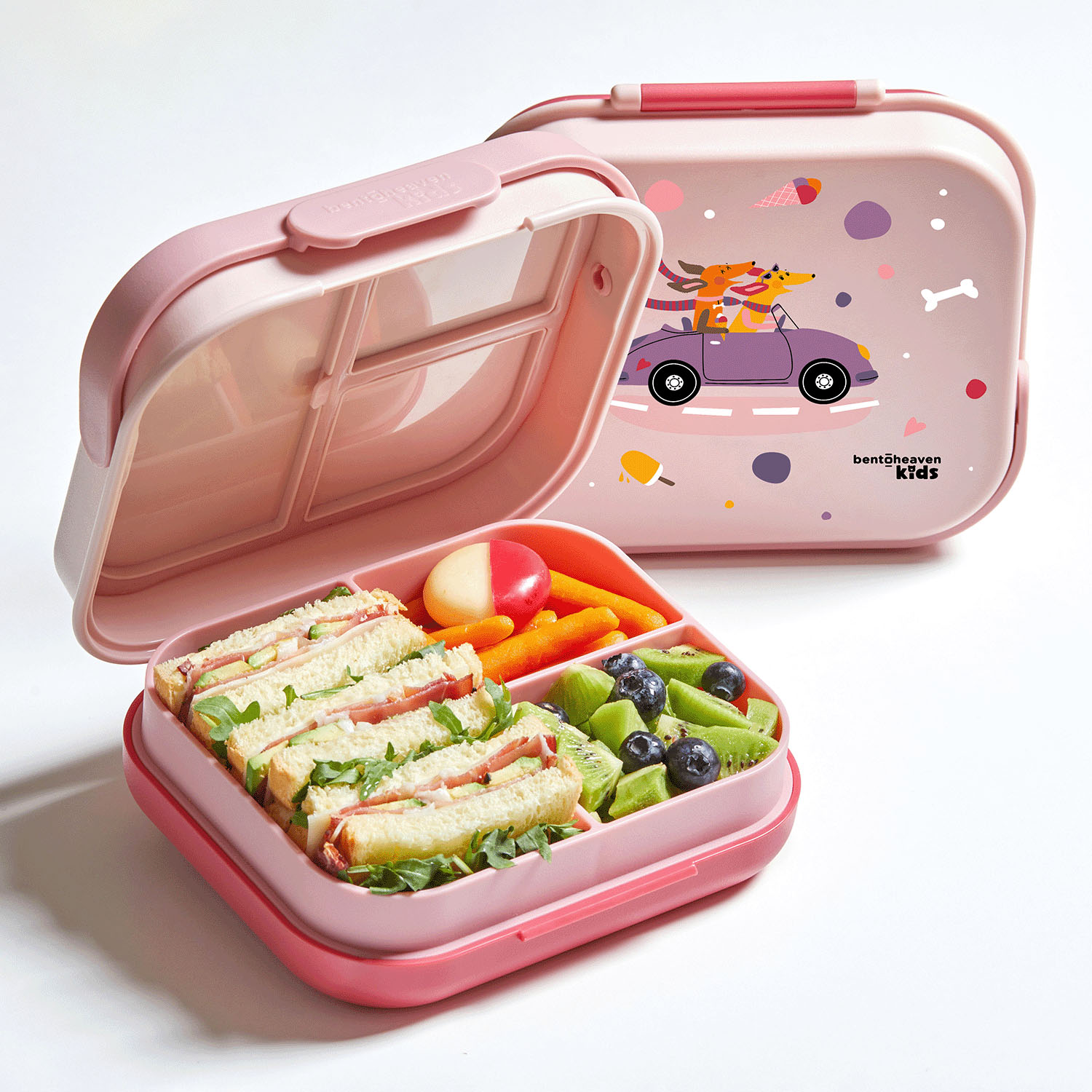  Bentoheaven Premium Bento Box Adult Lunch Box with