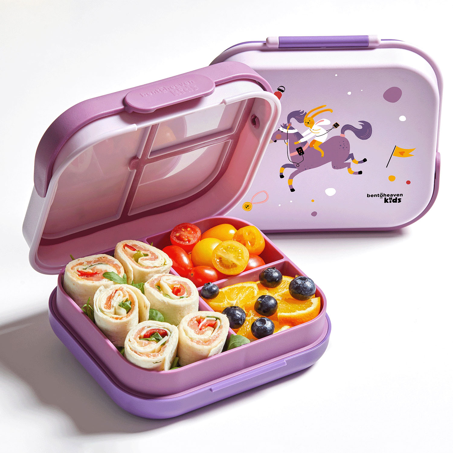 Aohea Loncheas BPA Free Kids Children Bento Box Food Garde 4